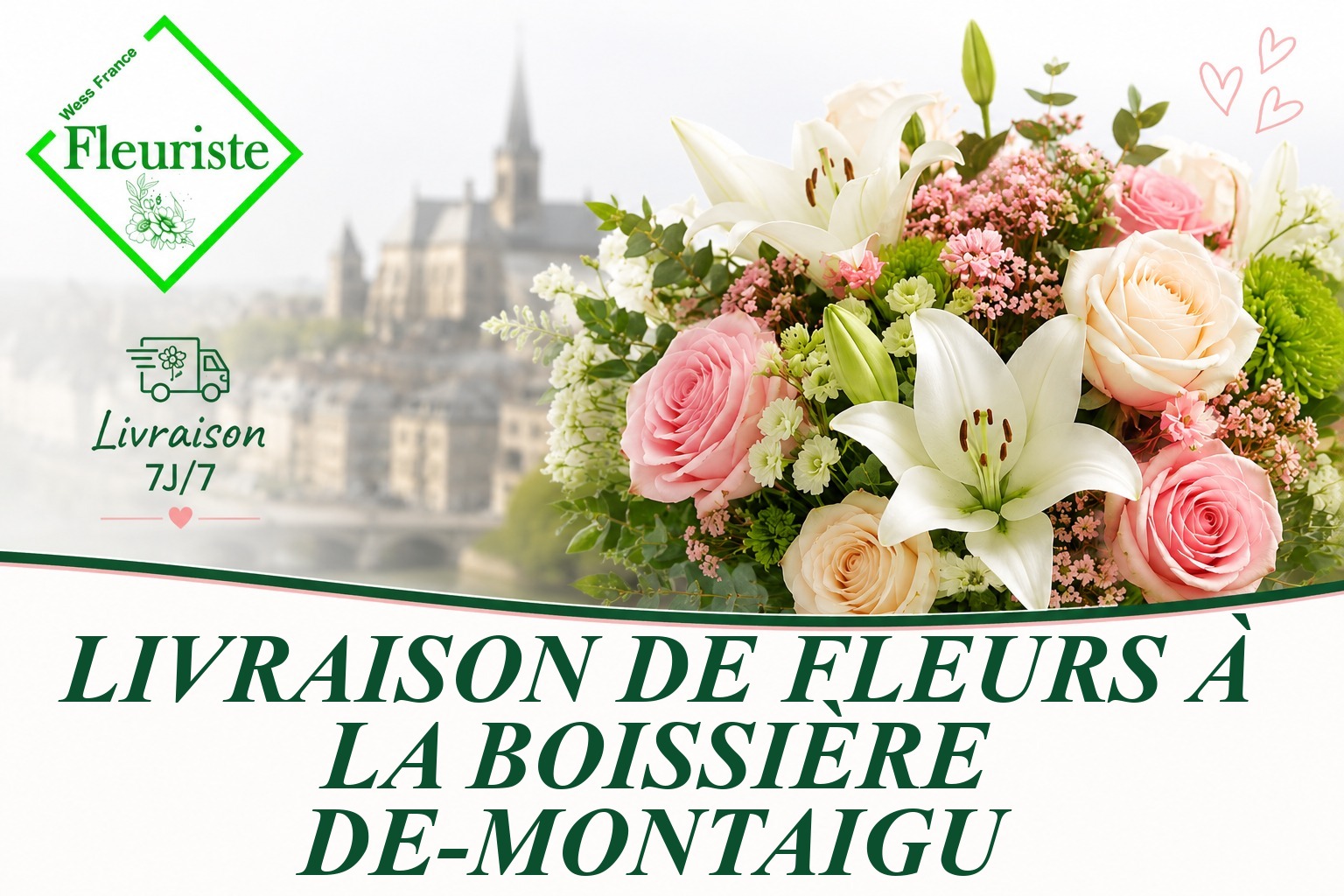 Livraison de fleurs à La Boissière-de-Montaigu