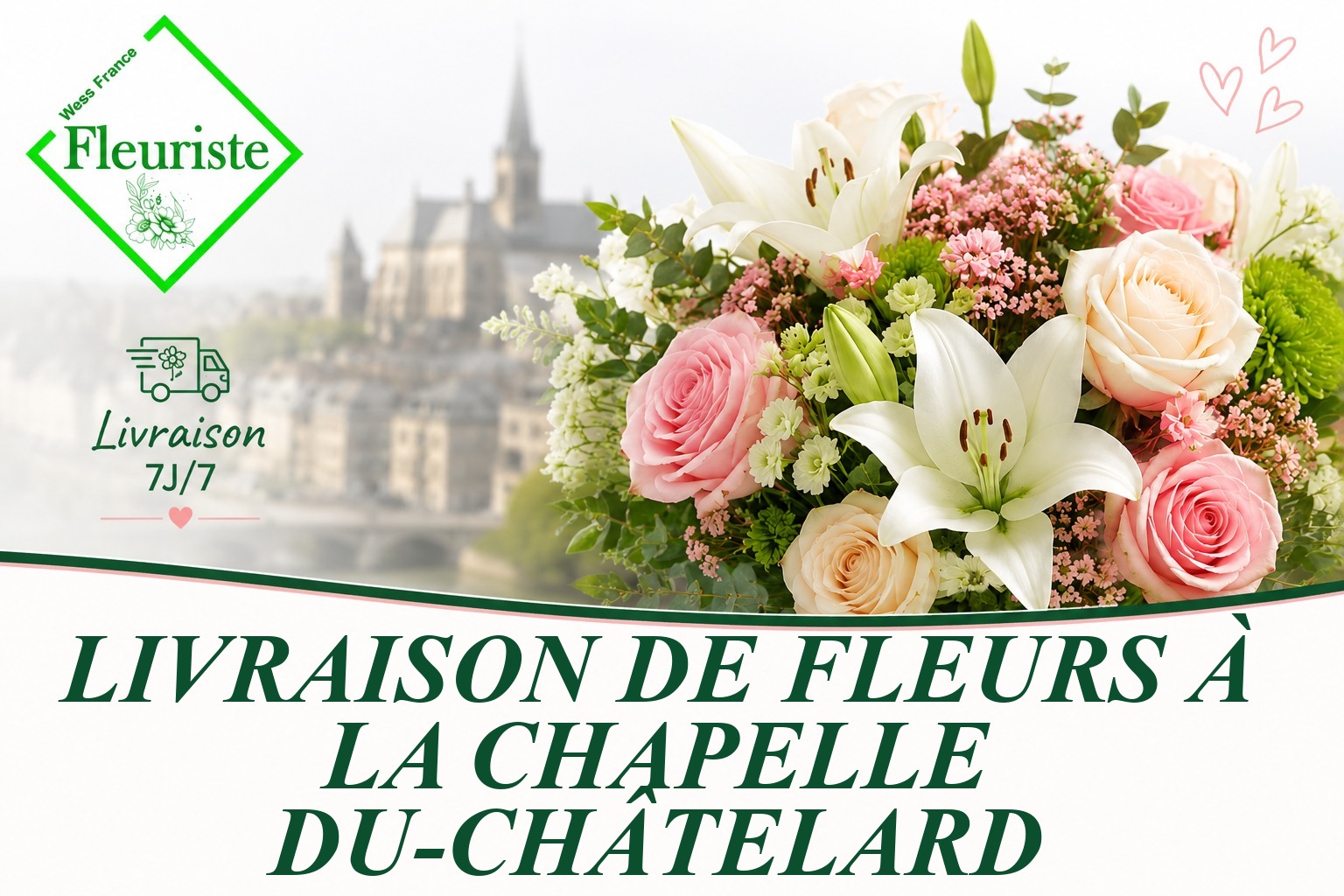 Livraison de fleurs à La Chapelle-du-Châtelard