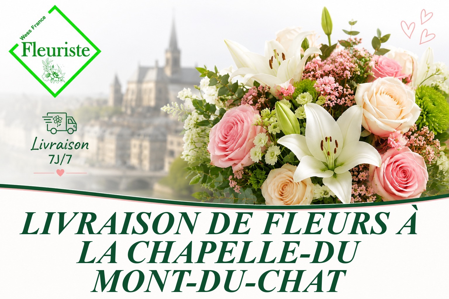 Livraison de fleurs à La Chapelle-du-Mont-du-Chat