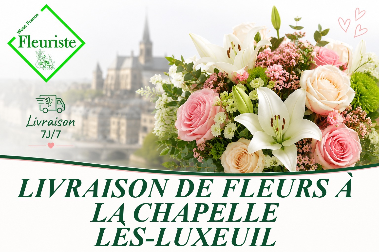 Livraison de fleurs à La Chapelle-lès-Luxeuil