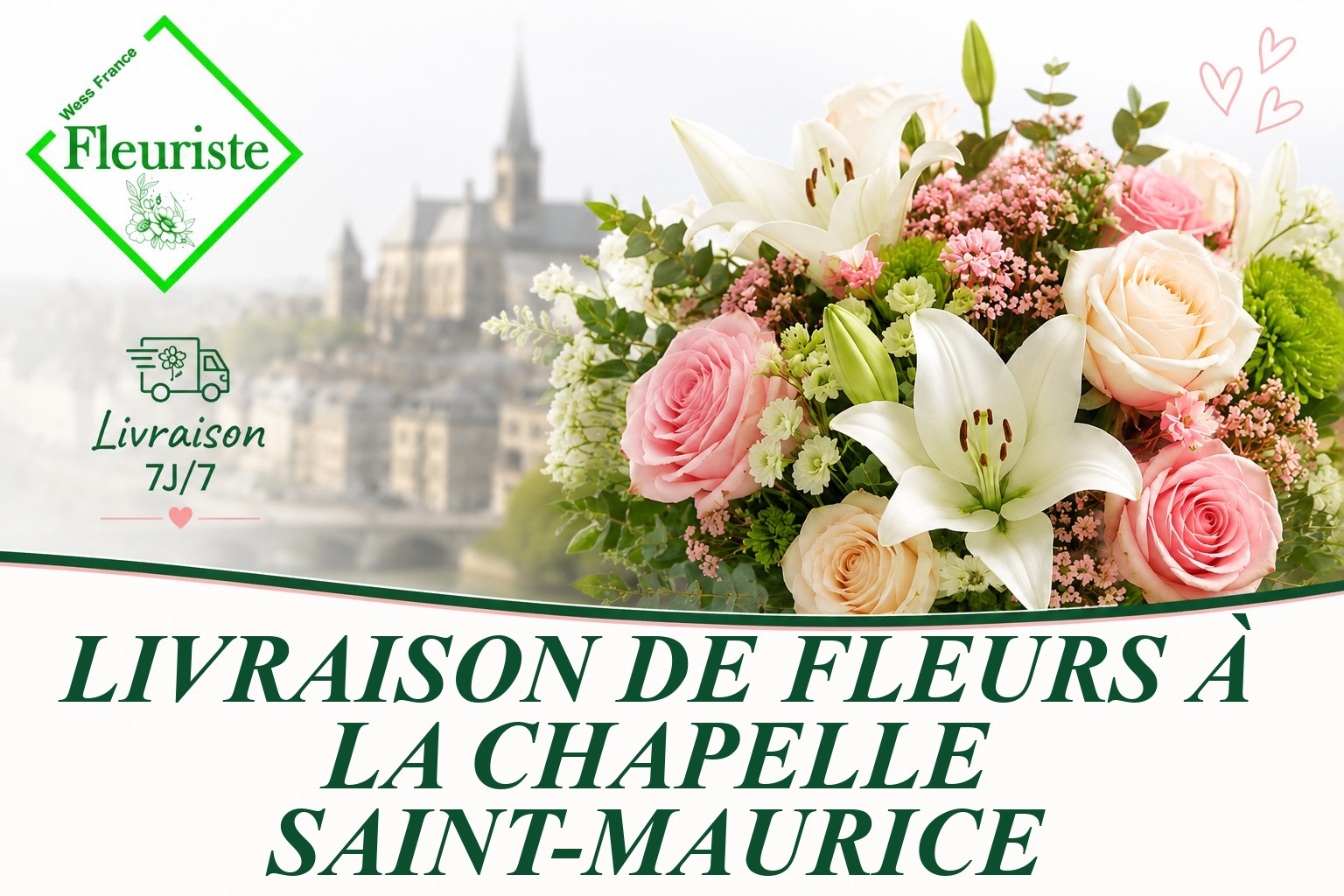 Livraison de fleurs à La Chapelle-Saint-Maurice