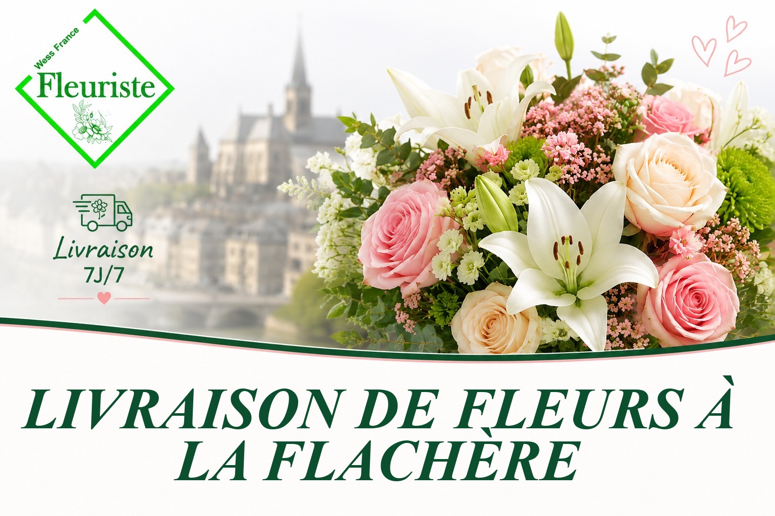 Livraison de fleurs à La Flachère