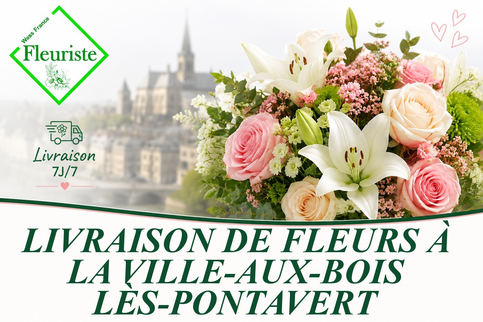 Livraison de fleurs à La Ville-aux-Bois-lès-Pontavert