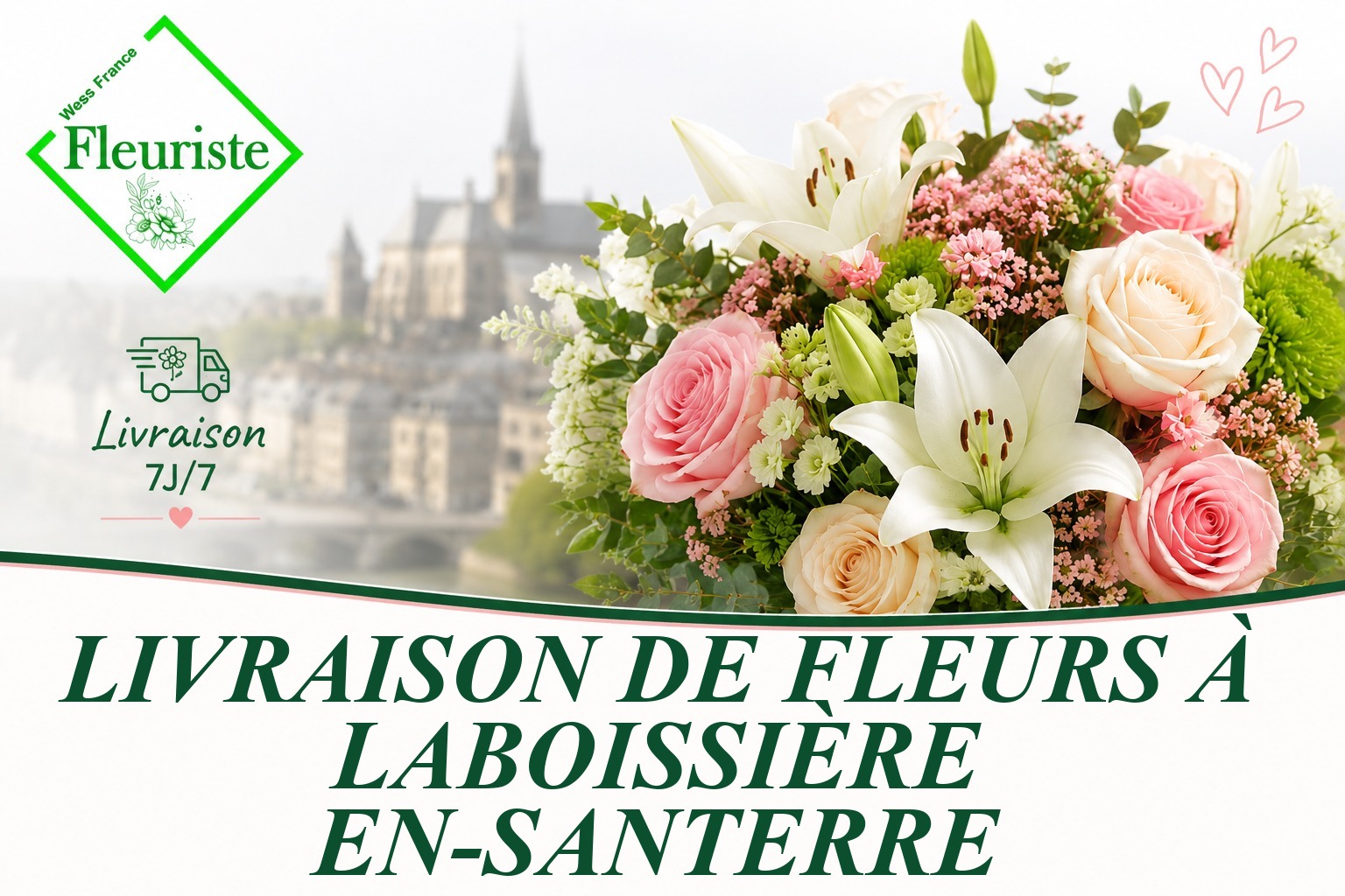 Livraison de fleurs à Laboissière-en-Santerre