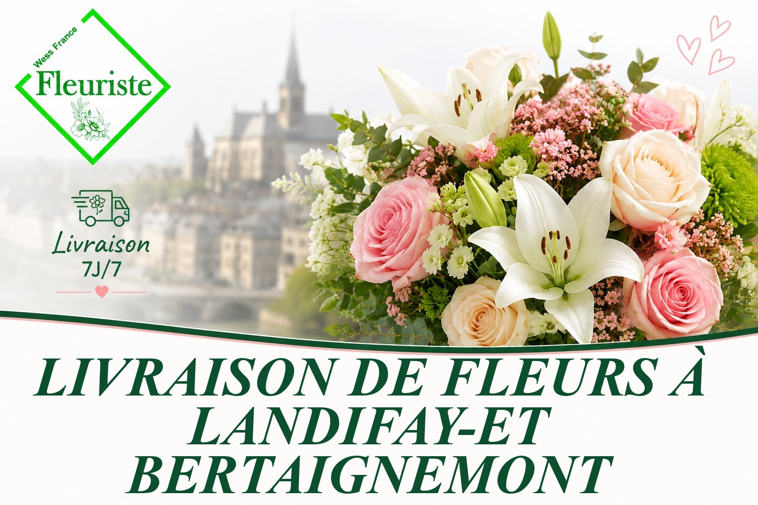 Livraison de fleurs à Landifay-et-Bertaignemont