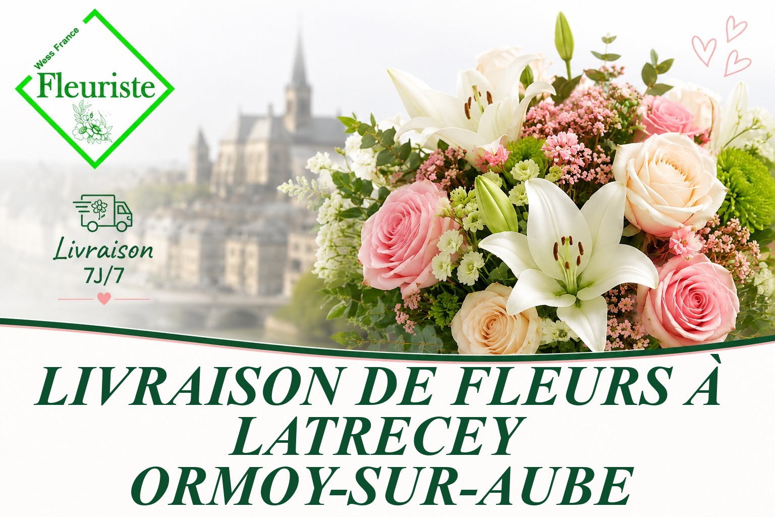 Livraison de fleurs à Latrecey-Ormoy-sur-Aube
