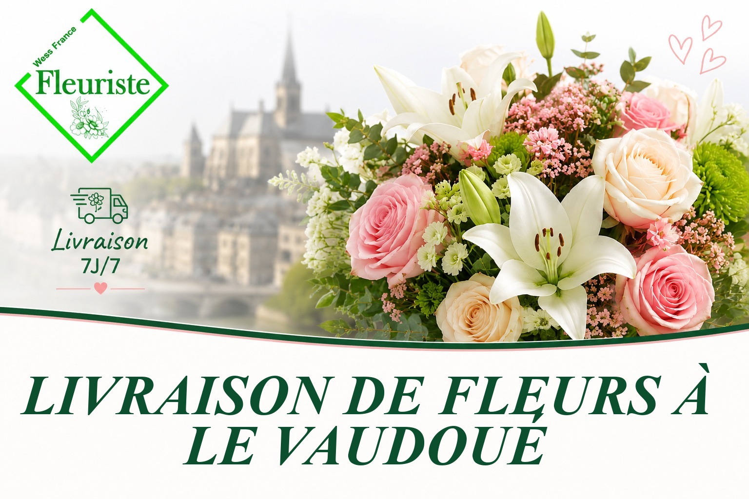 Livraison de fleurs à Le Vaudoué