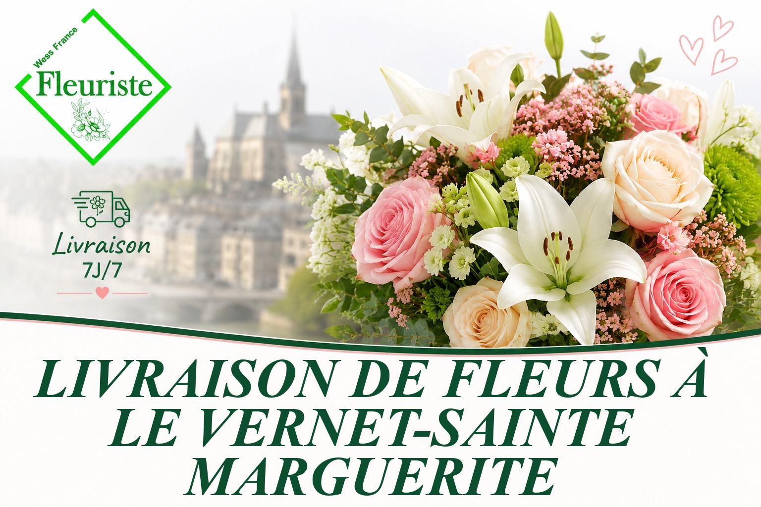 Livraison de fleurs à Le Vernet-Sainte-Marguerite