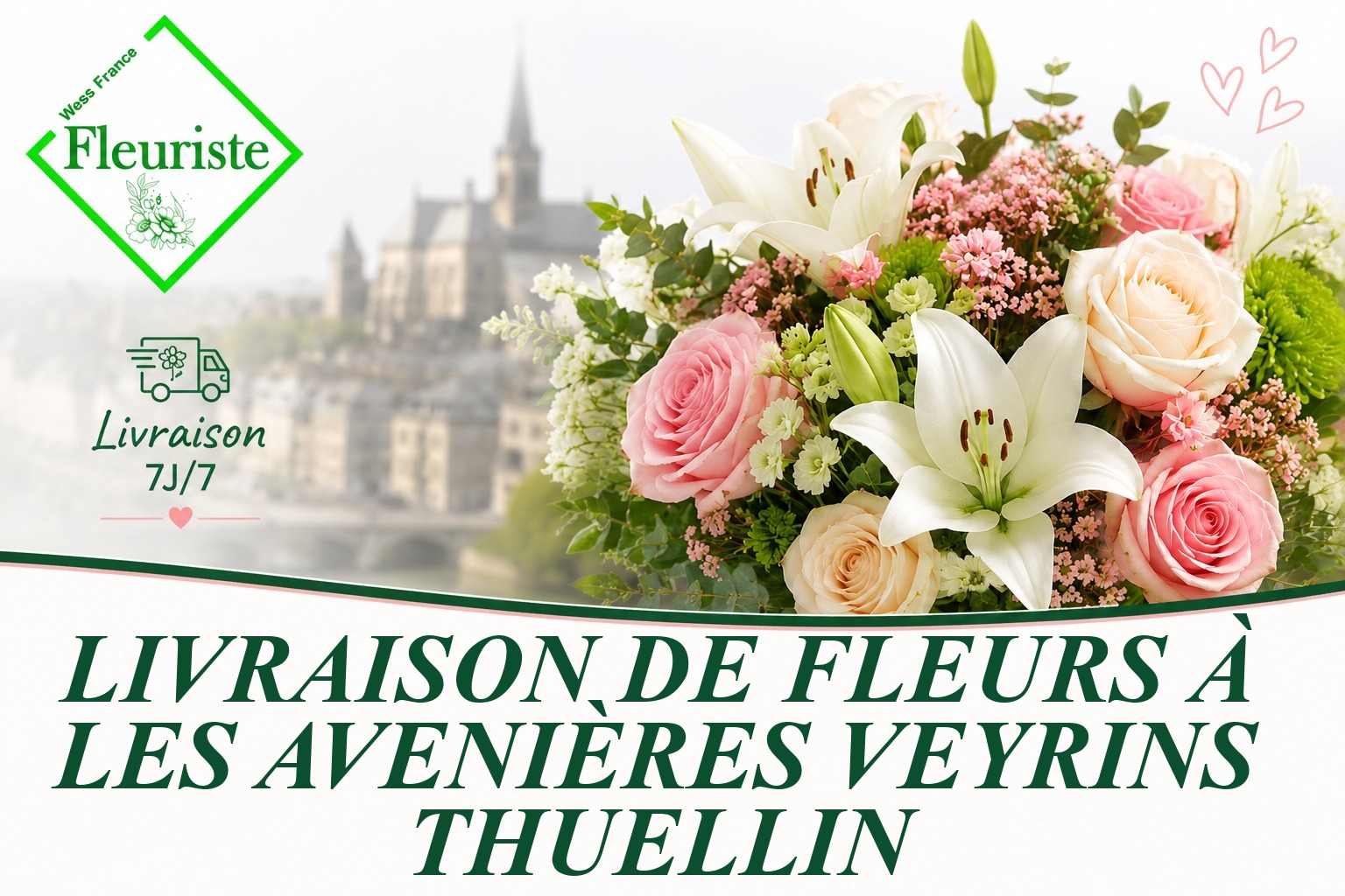 Livraison de fleurs à Les Avenières Veyrins-Thuellin