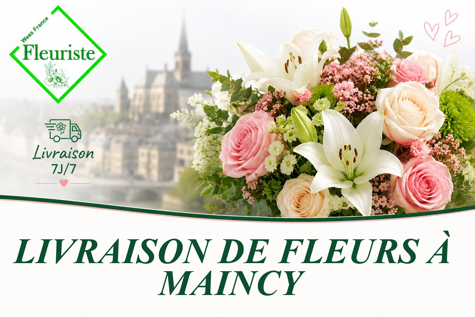 Livraison de fleurs à Maincy