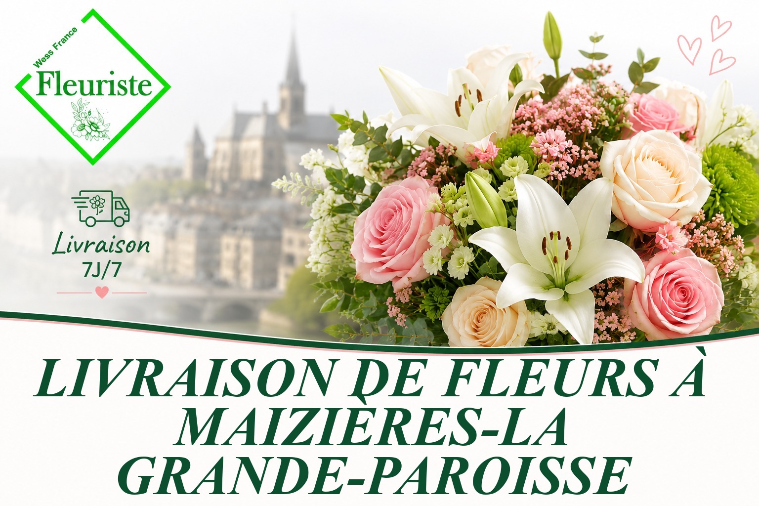 Livraison de fleurs à Maizières-la-Grande-Paroisse