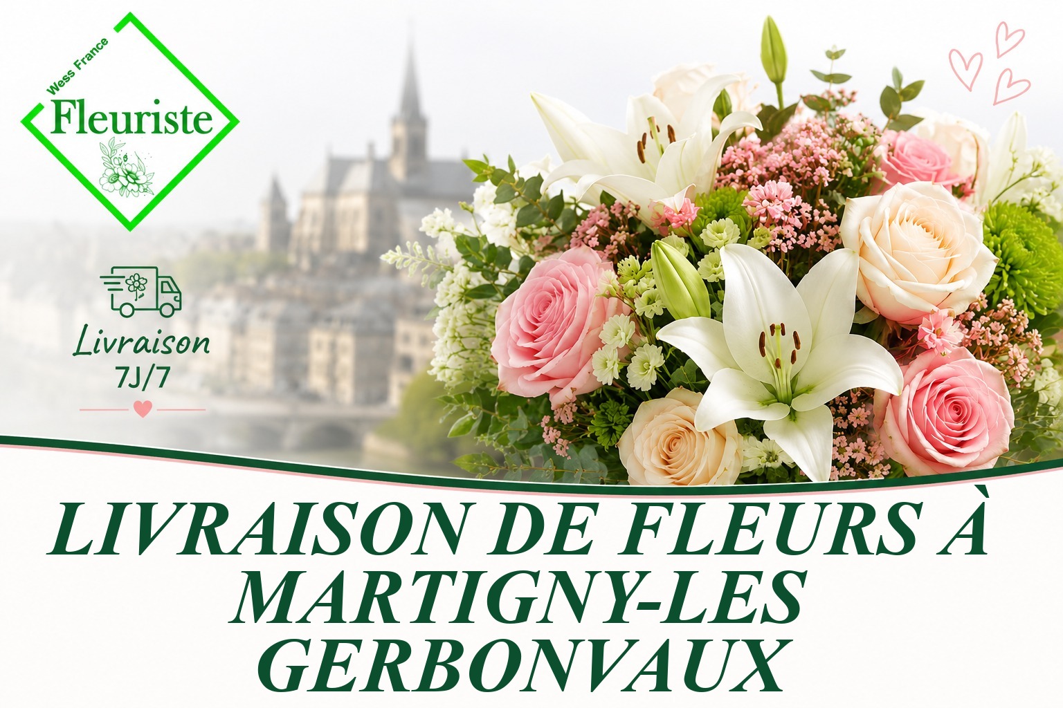 Livraison de fleurs à Martigny-les-Gerbonvaux
