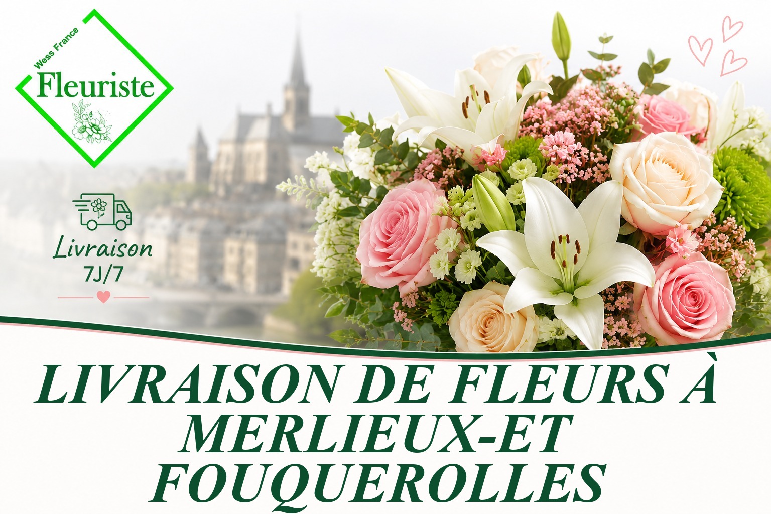 Livraison de fleurs à Merlieux-et-Fouquerolles