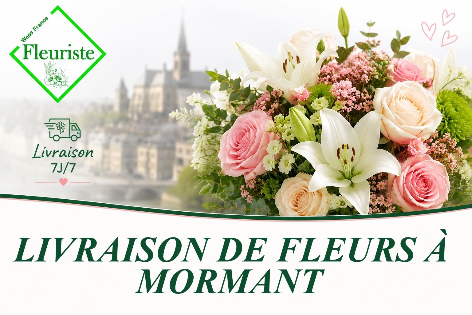 Livraison de fleurs à Mormant