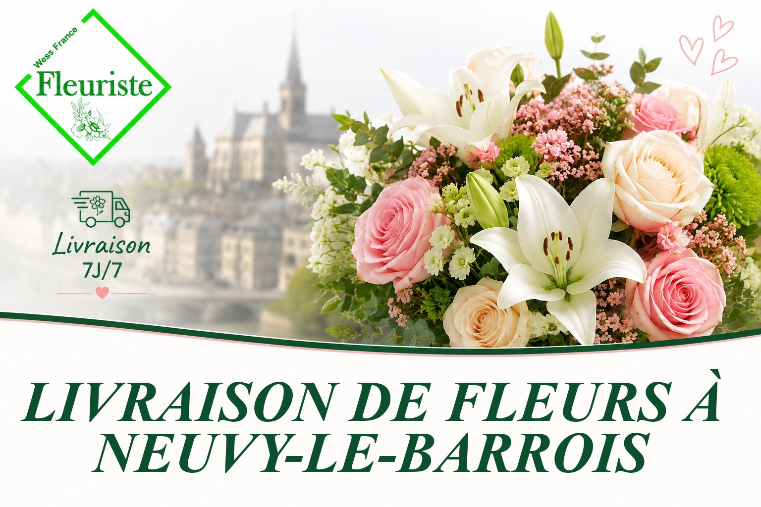 Livraison de fleurs à Neuvy-le-Barrois