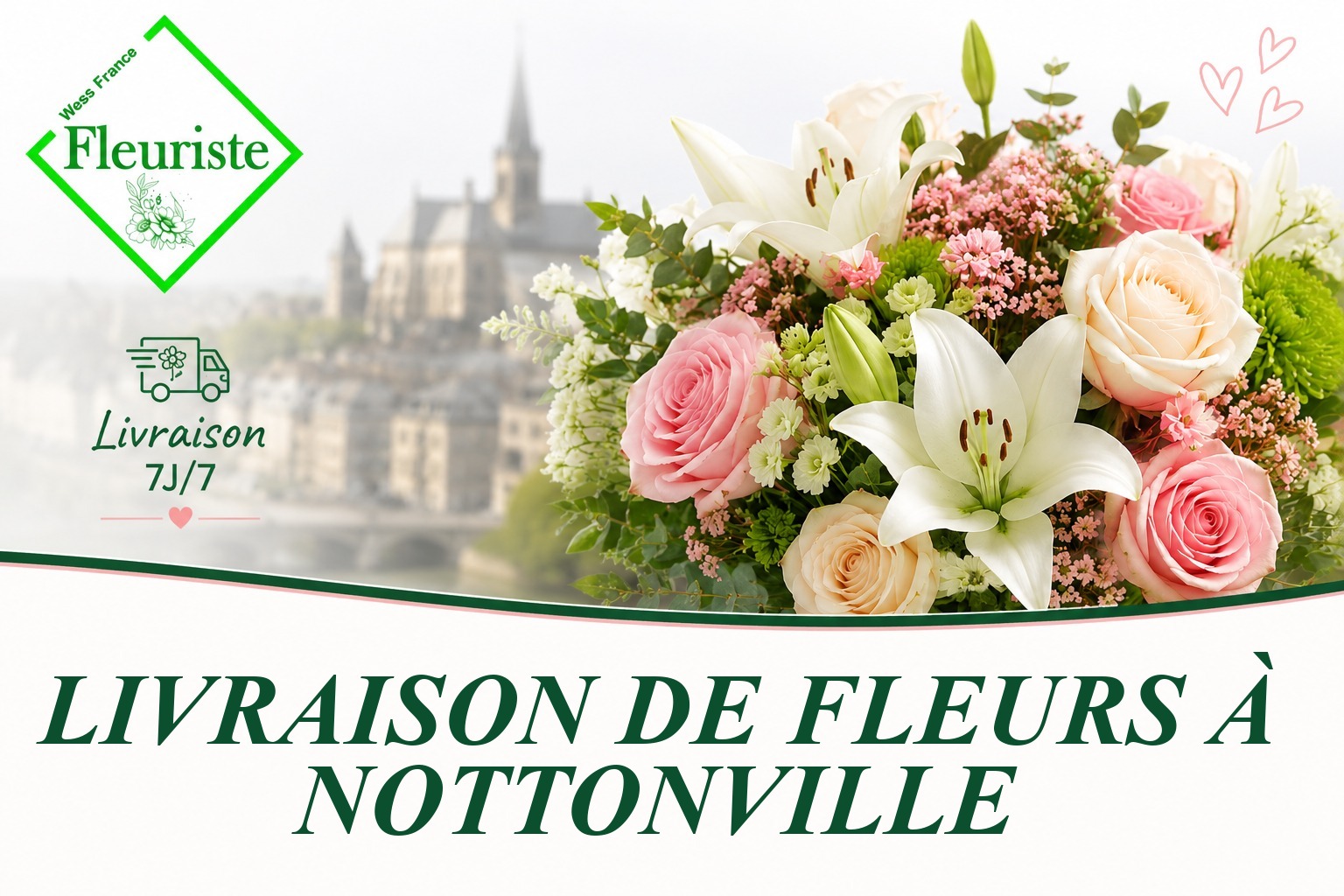 Livraison de fleurs à Nottonville