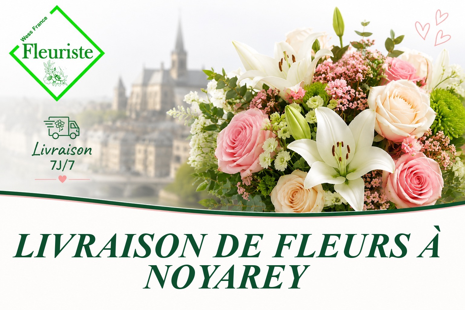 Livraison de fleurs à Noyarey
