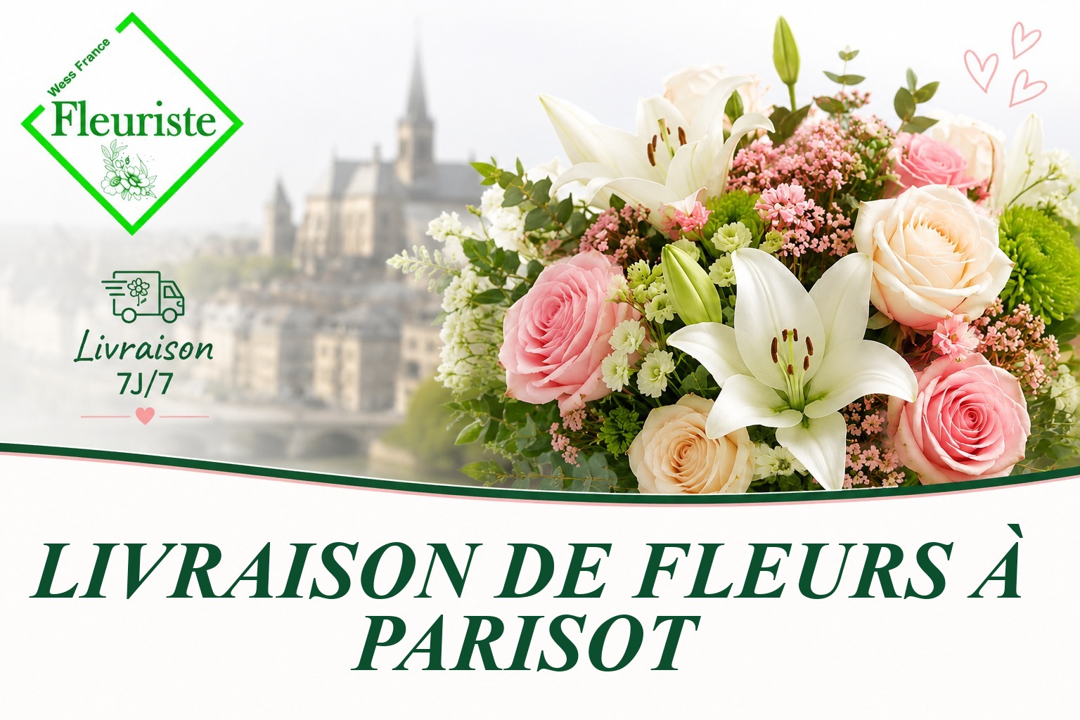 Livraison de fleurs à Parisot