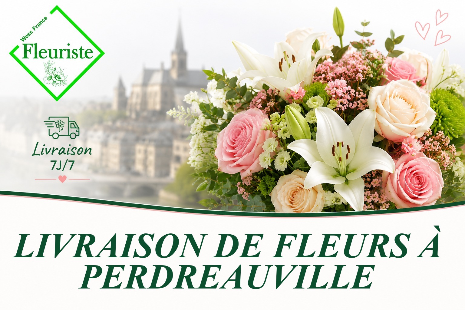 Livraison de fleurs à Perdreauville