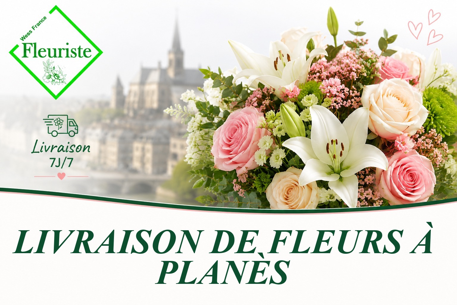 Livraison de fleurs à Planès