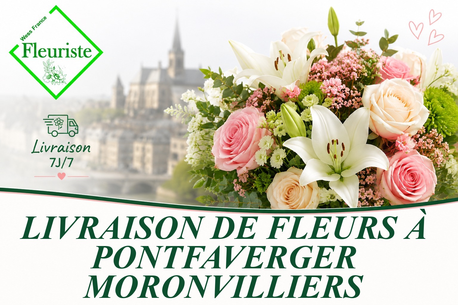 Livraison de fleurs à Pontfaverger-Moronvilliers