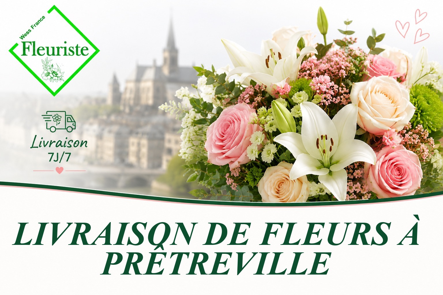 Livraison de fleurs à Prêtreville
