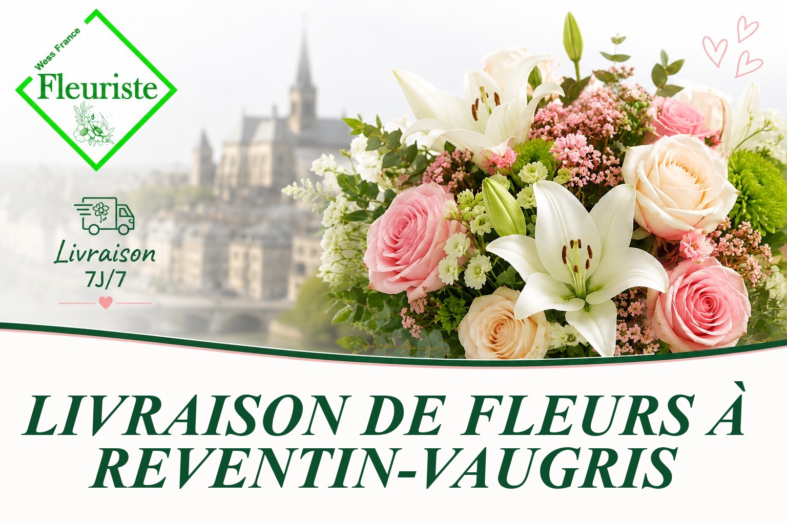 Livraison de fleurs à Reventin-Vaugris