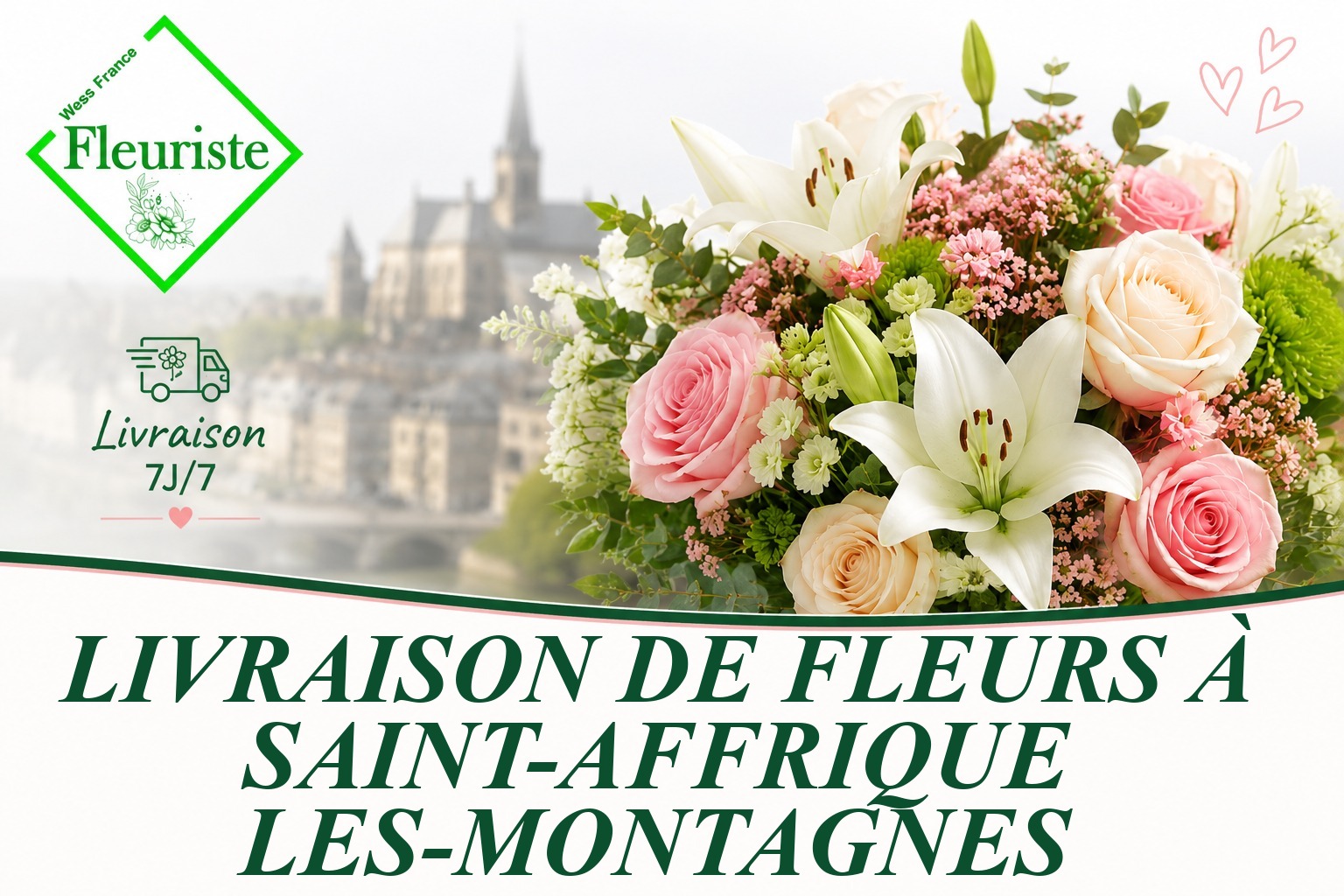 Livraison de fleurs à Saint-Affrique-les-Montagnes