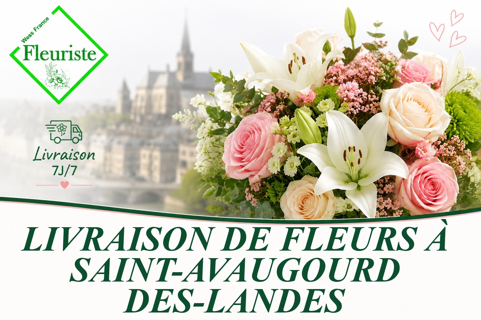 Livraison de fleurs à Saint-Avaugourd-des-Landes