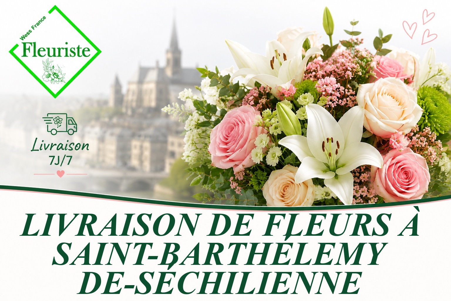 Livraison de fleurs à Saint-Barthélemy-de-Séchilienne