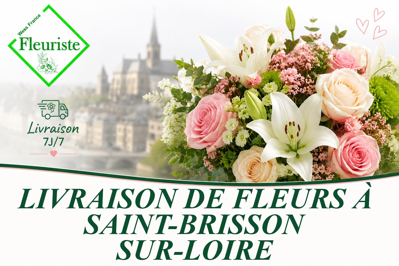 Livraison de fleurs à Saint-Brisson-sur-Loire