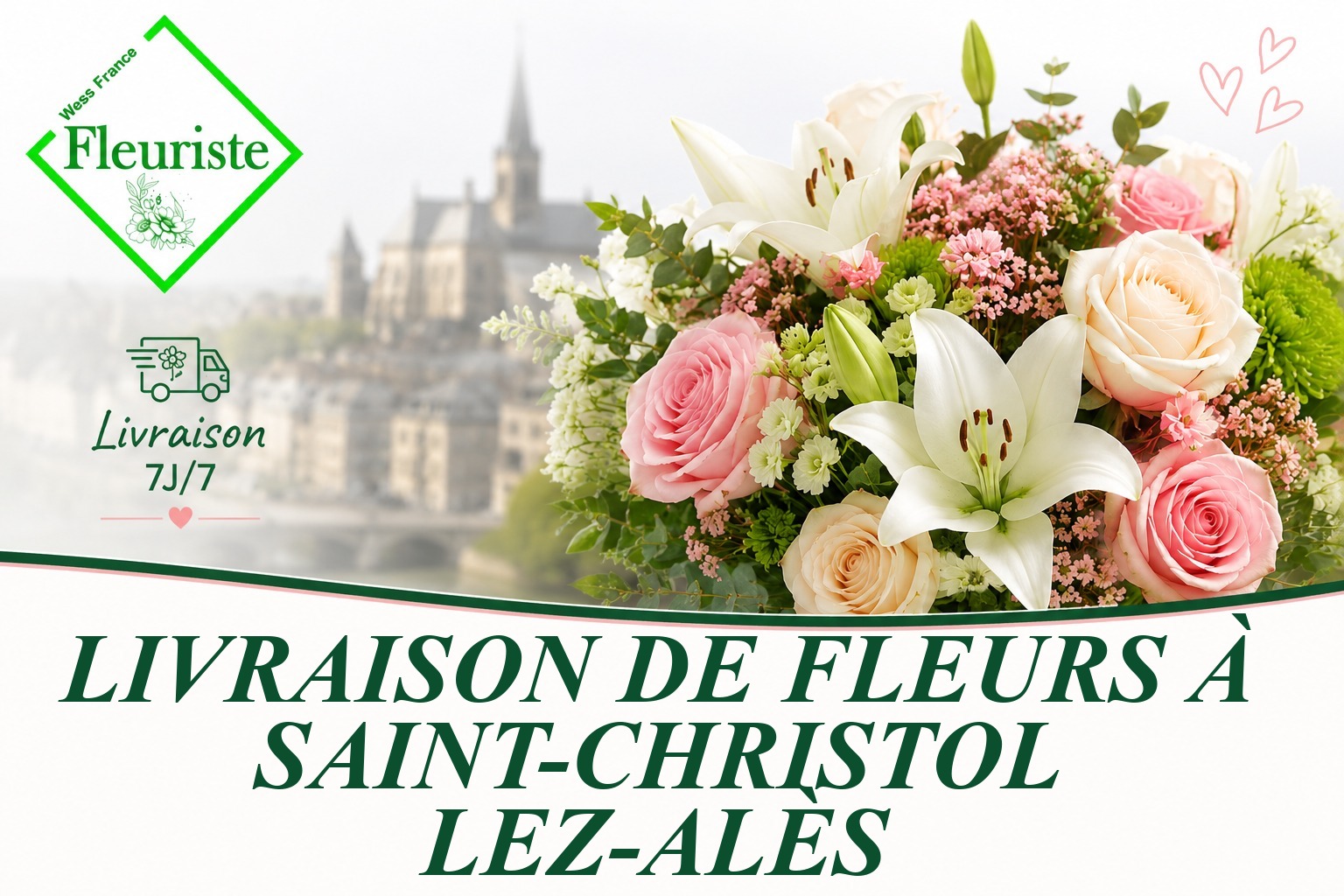 Livraison de fleurs à Saint-Christol-lez-Alès