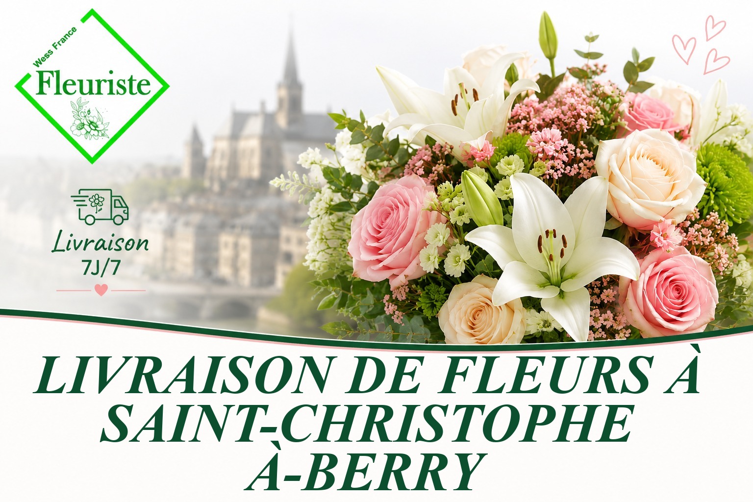 Livraison de fleurs à Saint-Christophe-à-Berry