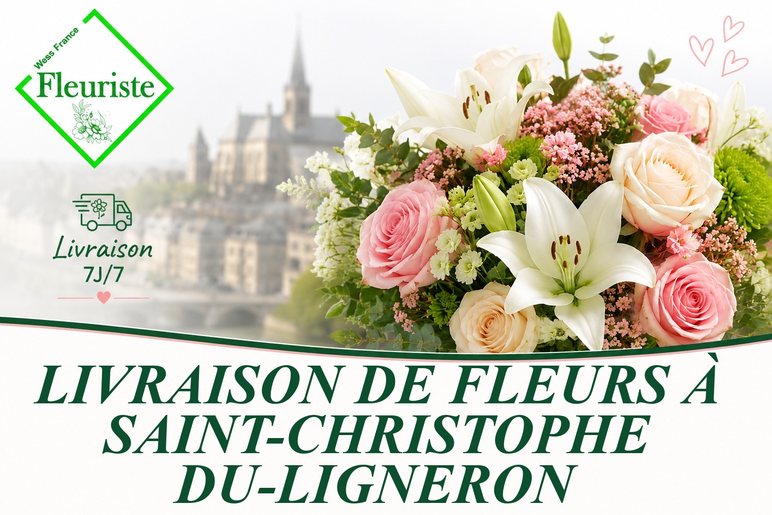 Livraison de fleurs à Saint-Christophe-du-Ligneron
