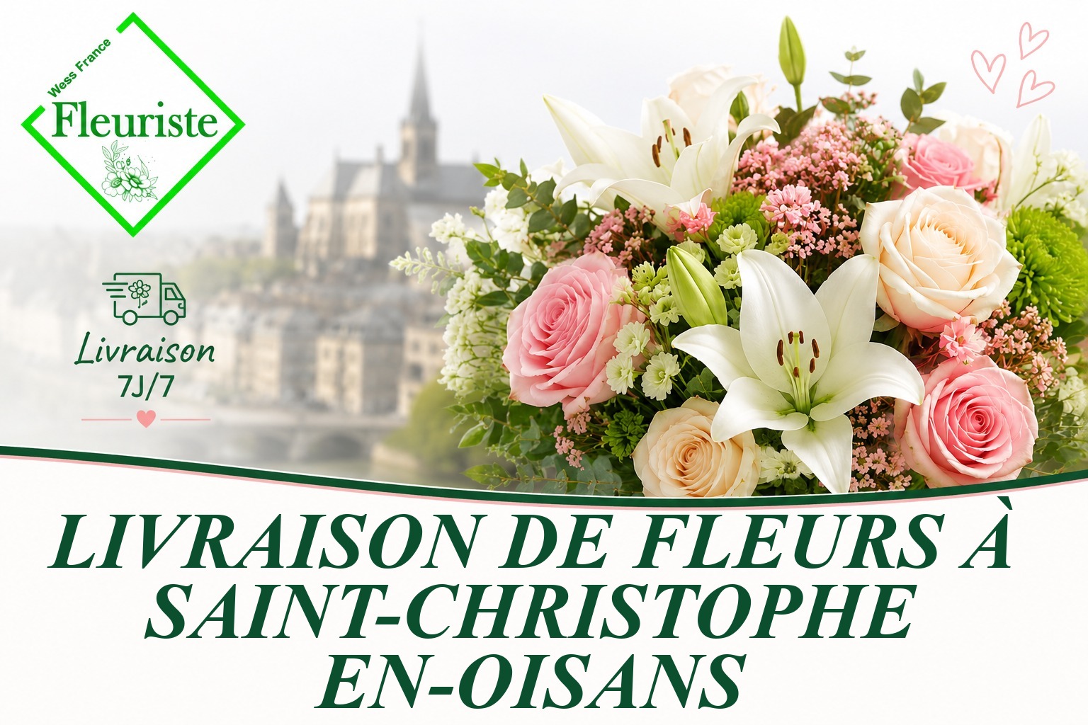Livraison de fleurs à Saint-Christophe-en-Oisans