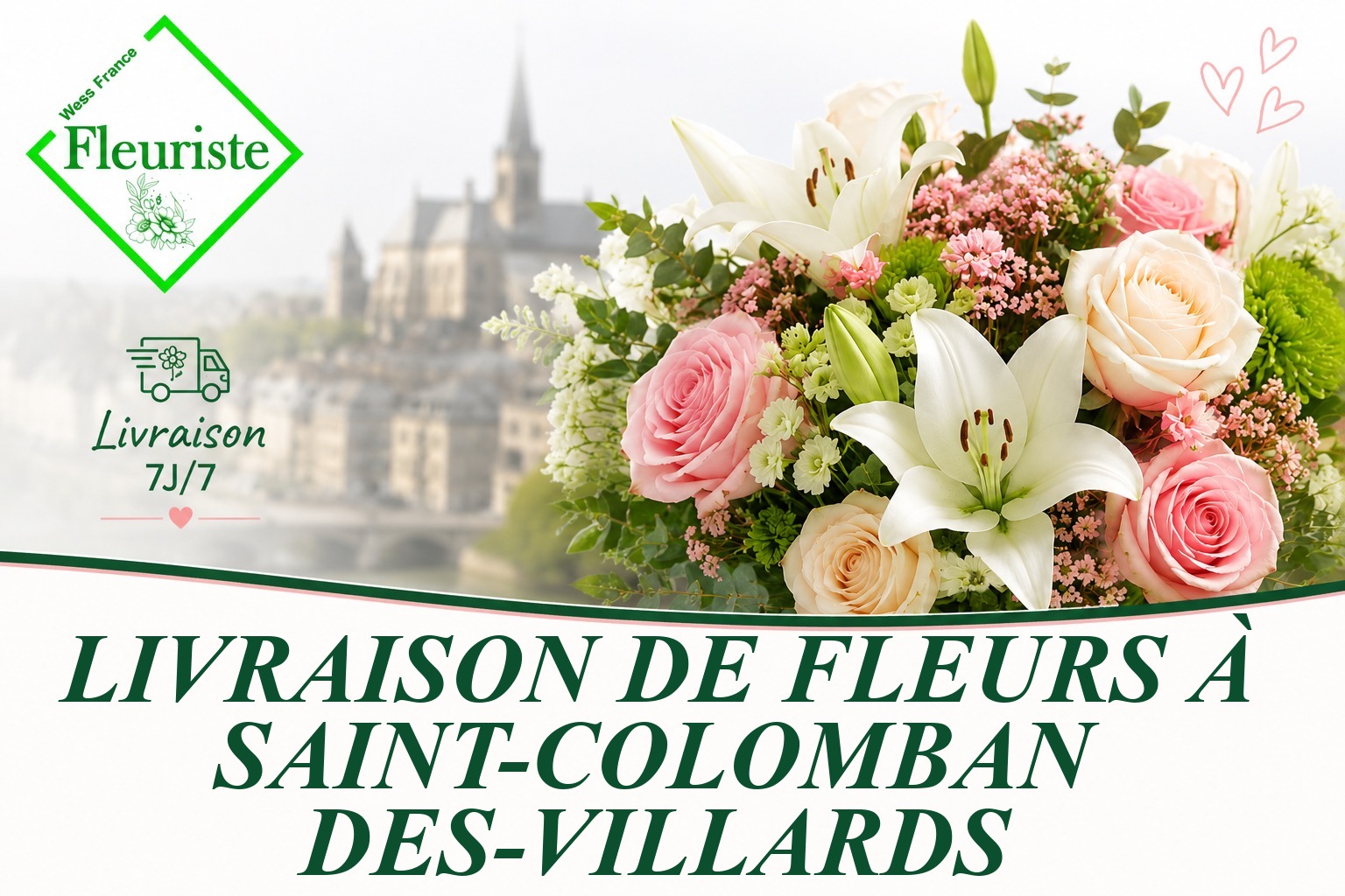 Livraison de fleurs à Saint-Colomban-des-Villards
