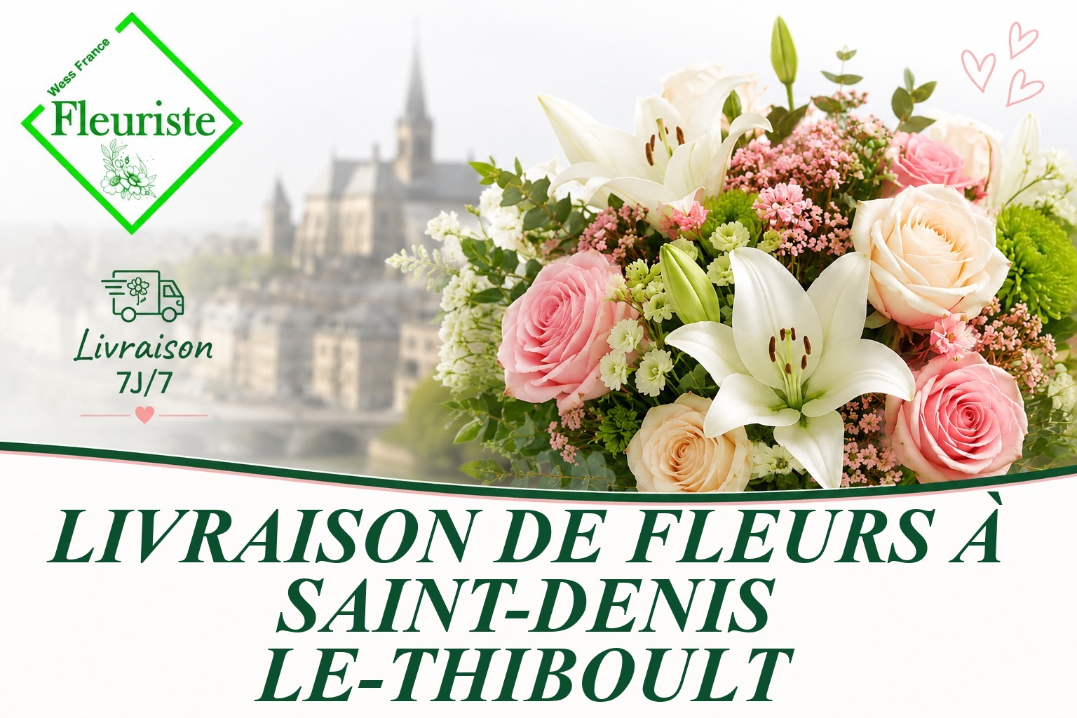 Livraison de fleurs à Saint-Denis-le-Thiboult