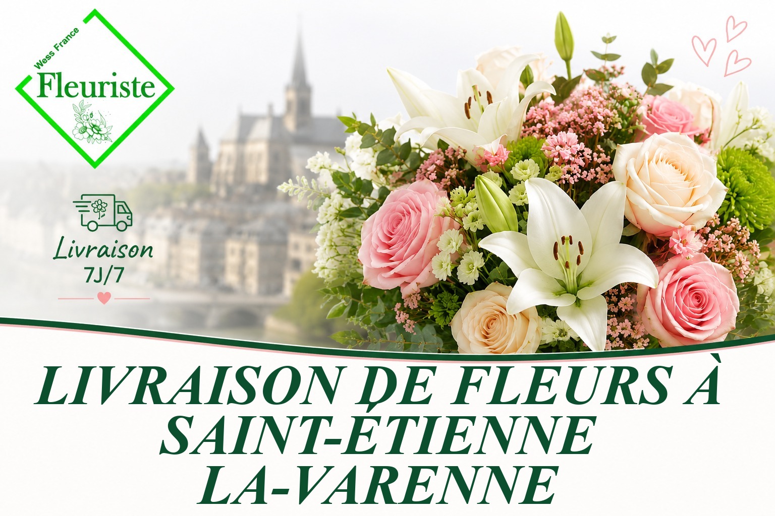Livraison de fleurs à Saint-Étienne-la-Varenne