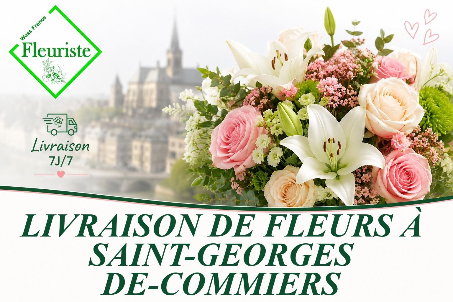 Livraison de fleurs à Saint-Georges-de-Commiers