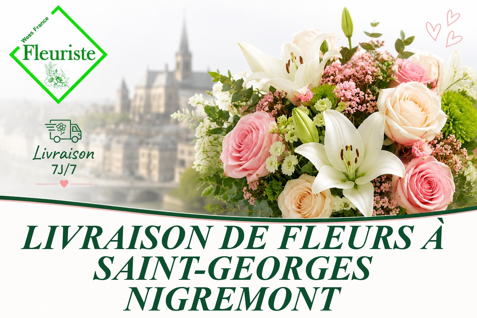 Livraison de fleurs à Saint-Georges-Nigremont