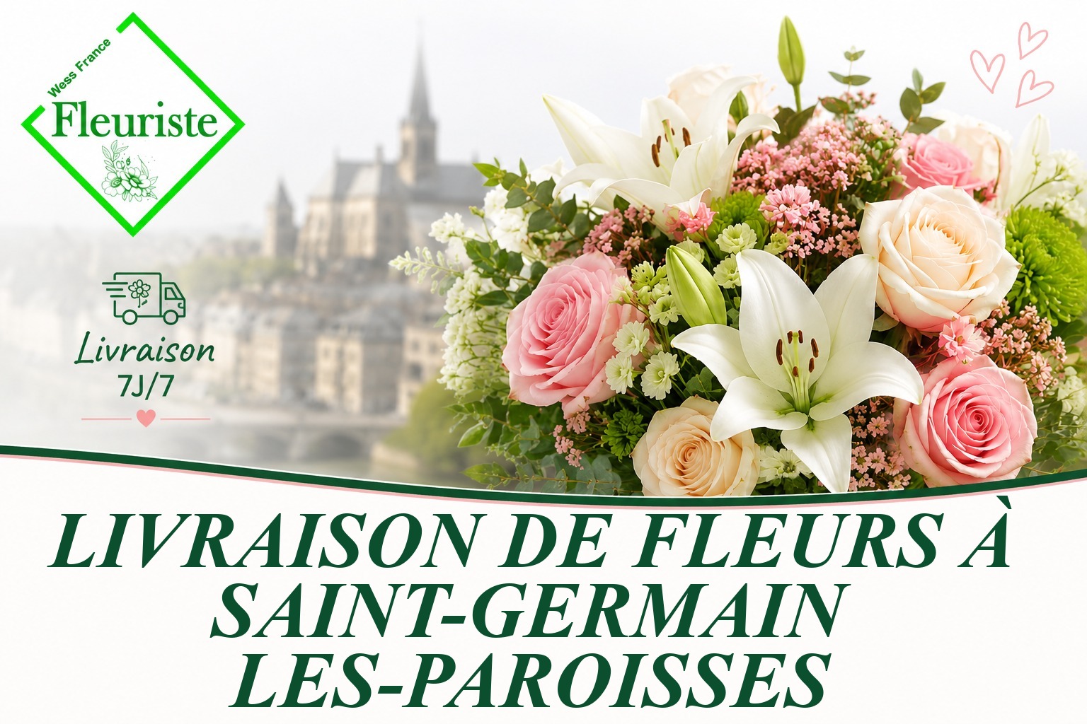 Livraison de fleurs à Saint-Germain-les-Paroisses