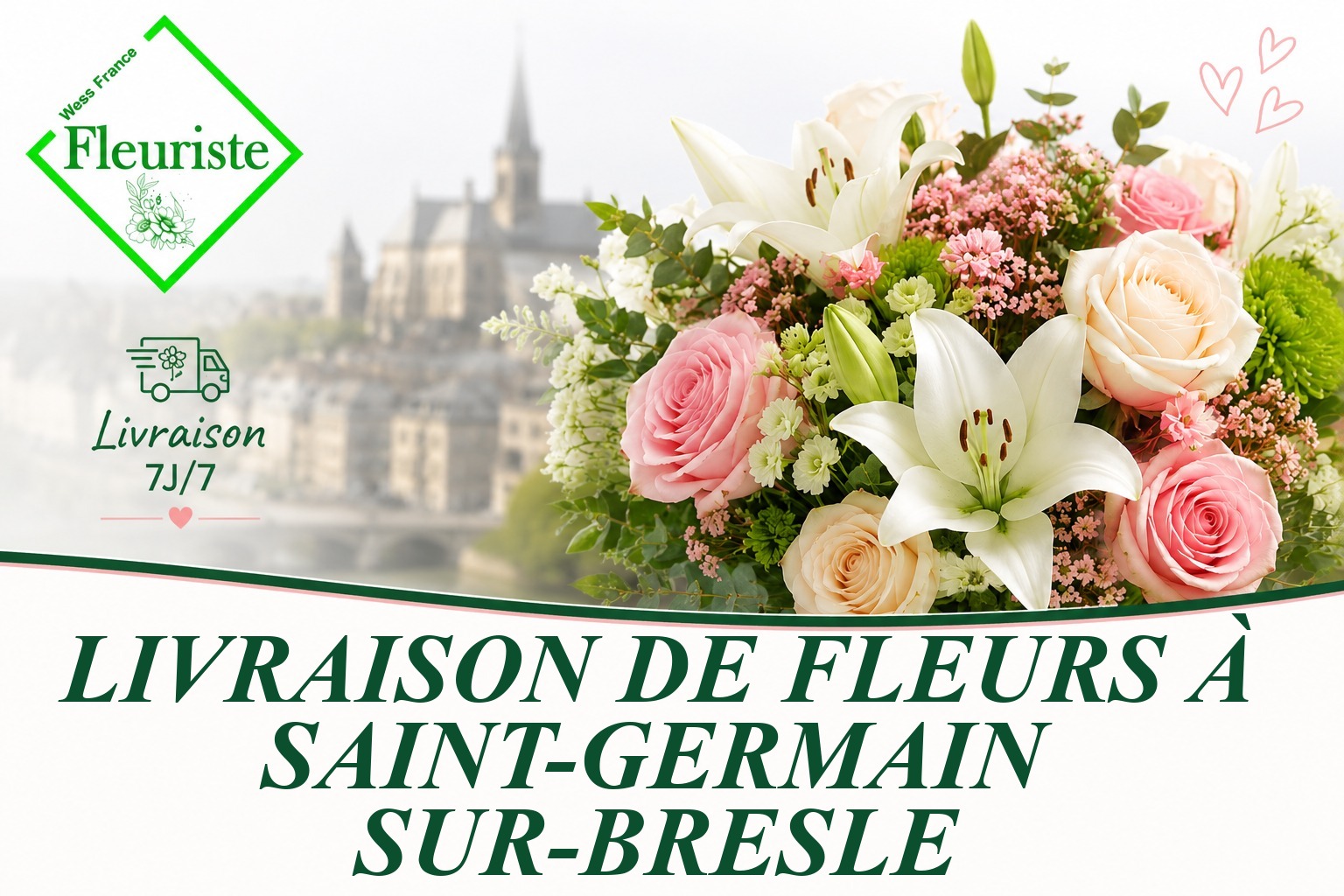 Livraison de fleurs à Saint-Germain-sur-Bresle