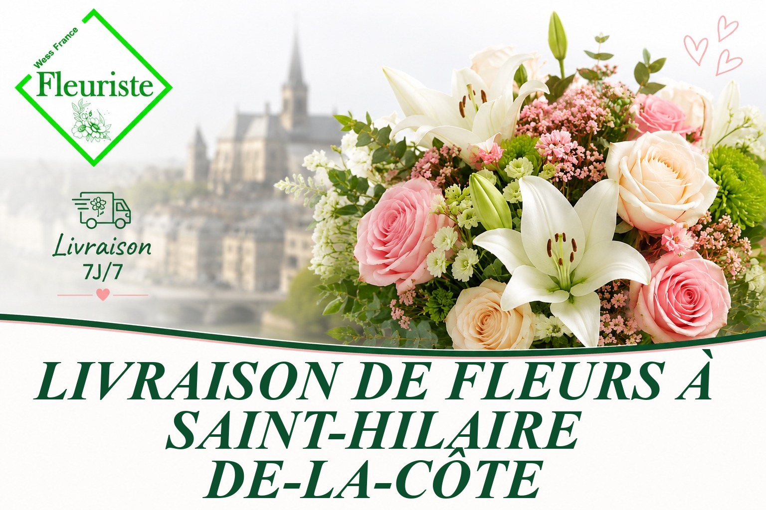 Livraison de fleurs à Saint-Hilaire-de-la-Côte