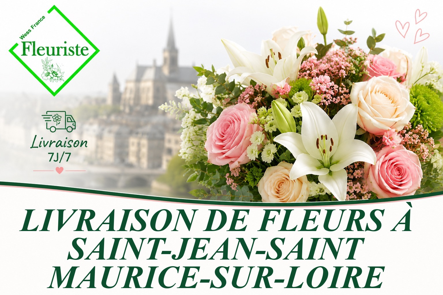 Livraison de fleurs à Saint-Jean-Saint-Maurice-sur-Loire