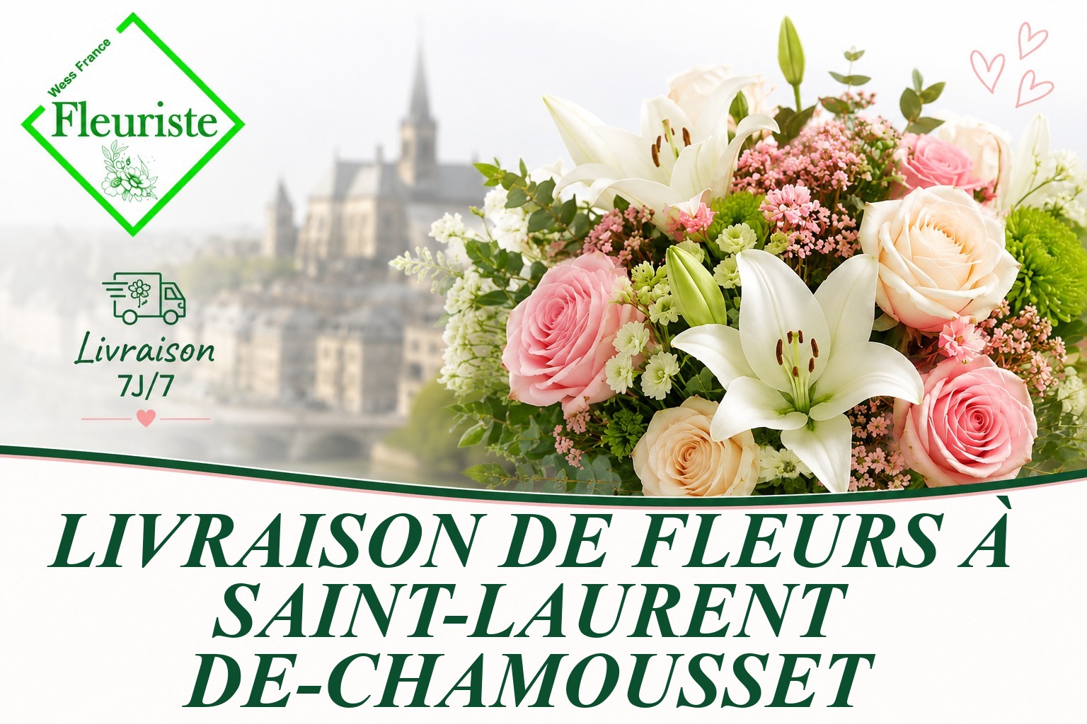 Livraison de fleurs à Saint-Laurent-de-Chamousset