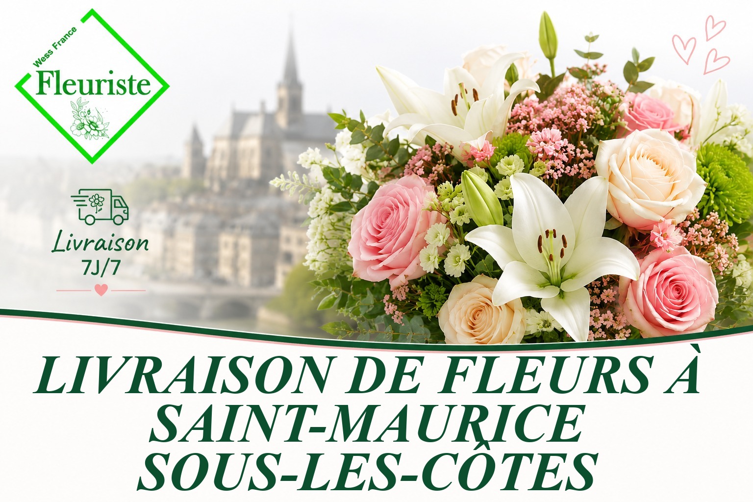 Livraison de fleurs à Saint-Maurice-sous-les-Côtes