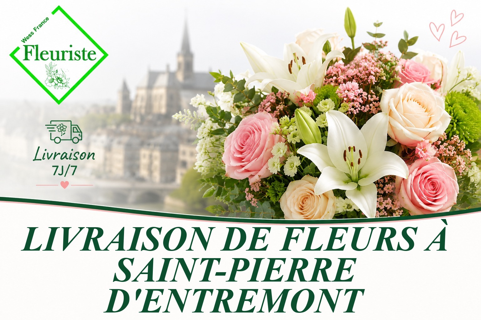 Livraison de fleurs à Saint-Pierre-d'Entremont