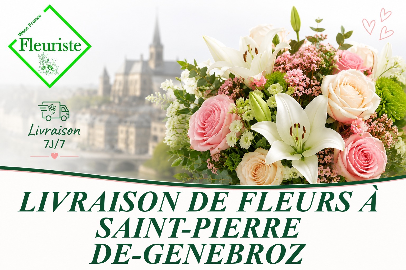Livraison de fleurs à Saint-Pierre-de-Genebroz