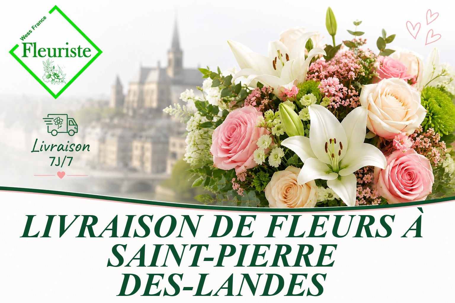 Livraison de fleurs à Saint-Pierre-des-Landes