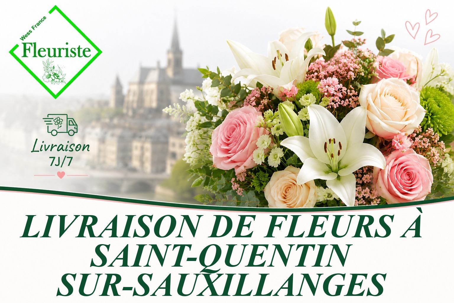 Livraison de fleurs à Saint-Quentin-sur-Sauxillanges